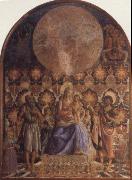 Andrea del Castagno Embrace the Son of the Virgin with Angels oil painting